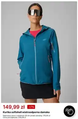 4F Kurtka softshell wiatroodporna damska 4F oferta