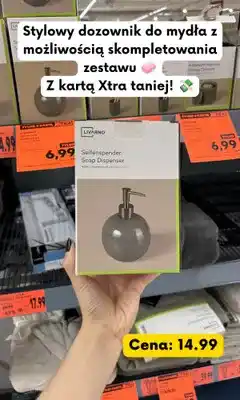 Kaufland Dozownik do mydła Livarno oferta