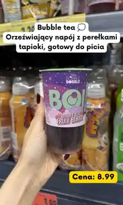 Kaufland Napój Bubble Tea Bobble Bobble Fruit Berry oferta