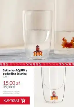 Homla Szklanka Aquin z podwójną ścianką oferta