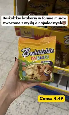Kaufland Krakersy Beskidzkie Misiaki oferta