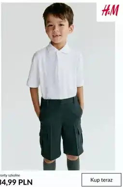 H&M Szorty szkolne H&M oferta