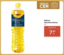 Biedronka Olej słonecznikowy Wyborny oferta