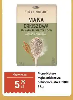 Biedronka Mąka orkiszowa pełnoziarnista Plony Natury Typ 2000 oferta