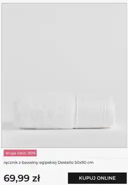 Home&You Ręcznik z bawełny egipskiej home&you Destello 50x90 cm oferta