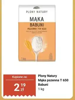Biedronka Mąka pszenna Plony Natury Typ 650 Babuni oferta