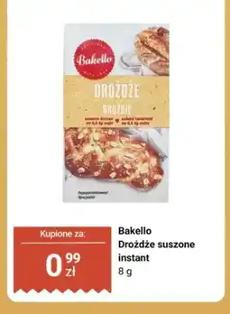 Biedronka Drożdże suszone instant Bakello oferta