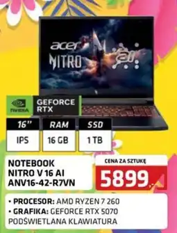 Alsen Notebook Nitro V 16 AI oferta