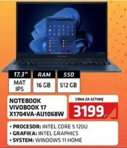 Alsen Notebook VIVOBOK 17 oferta
