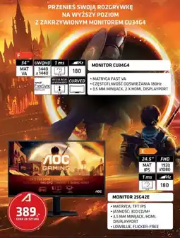 Alsen Monitor AOC Gaming 25G42E oferta