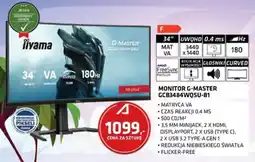 Alsen Monitor G-MASTER GCB3484WQSU-B1 oferta