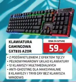 Alsen Klawiatura Gamingowa GXT835 Azor oferta