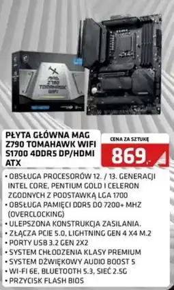 Alsen PŁYTA GŁÓWNA MAG Z790 TOMAHAWK WIFI oferta