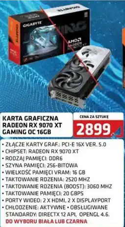 Alsen GIGABYTE KARTA GRAFICZNA RADEON RX 9070 XT GAMING OC 16GB oferta