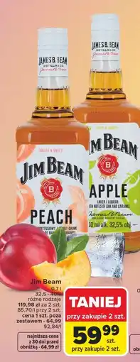 Carrefour Likier Jim Beam Peach / Apple oferta