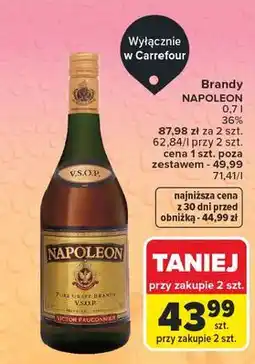 Carrefour Brandy NAPOLEON oferta