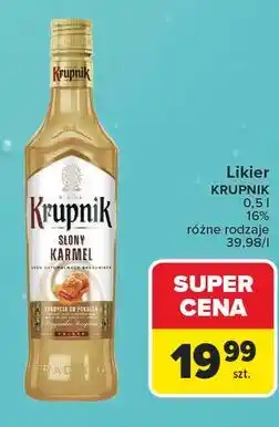 Carrefour Likier Krupnik oferta