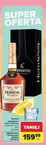 Carrefour Koniak HENNESSY VERY SPECIAL w kartonie oferta