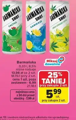 Carrefour Drink Barmańska Shot oferta