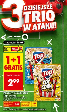 Biedronka Popcorn do mikrofali Top oferta