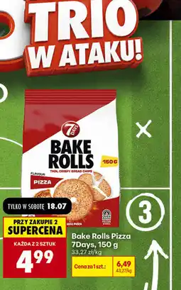Biedronka Bake Rolls Pizza 7Days oferta