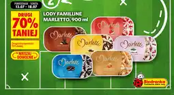 Biedronka Lody familijne Marletto oferta