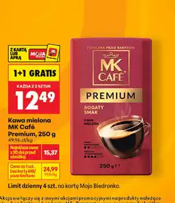 Biedronka Kawa mielona MK Café Premium oferta