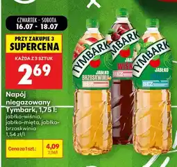 Biedronka Napój niegazowany Tymbark jabłko-wiśnia oferta