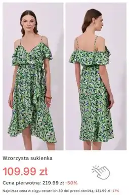 Monnari Wzorzysta sukienka oferta