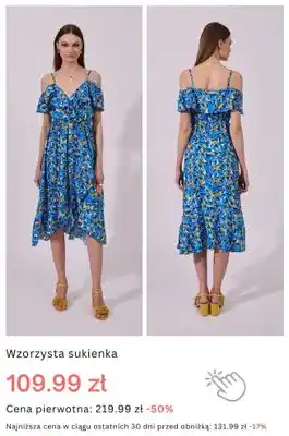 Sukienka wzorzysta