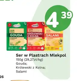 Limonka Ser w plastrach Mlekpol Salami oferta