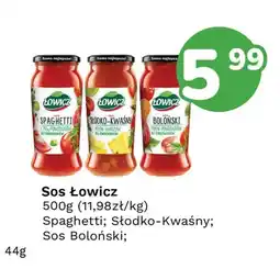 Limonka Sos Łowicz Sos Boloński oferta