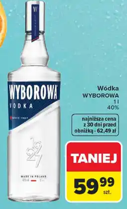 Carrefour Wódka Wyborowa oferta