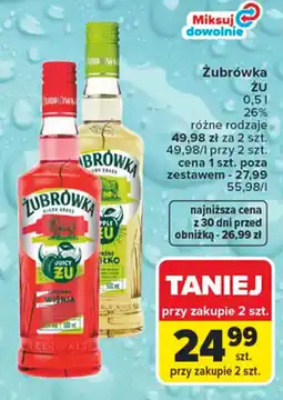 Carrefour Żubrówka ŻU oferta