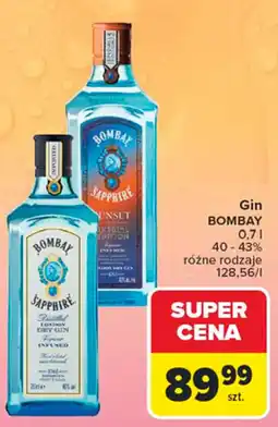 Carrefour Gin BOMBAY SAPPHIRE oferta
