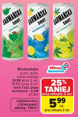 Carrefour Barmańska Shot oferta