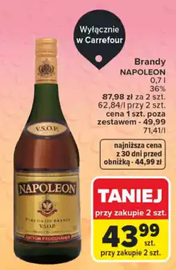 Carrefour Brandy NAPOLEON V.S.O.P. oferta