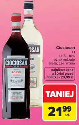 Carrefour Ciociosan oferta