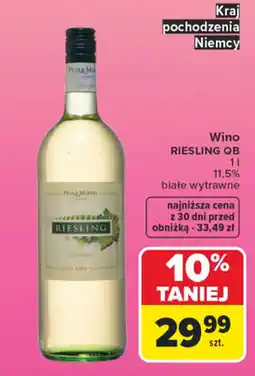 Carrefour Wino RIESLING QB oferta