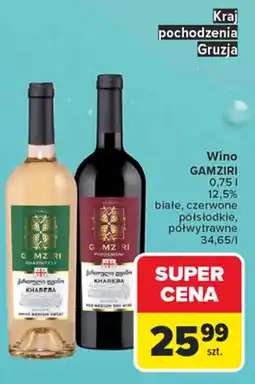 Carrefour Wino GAMZIRI oferta