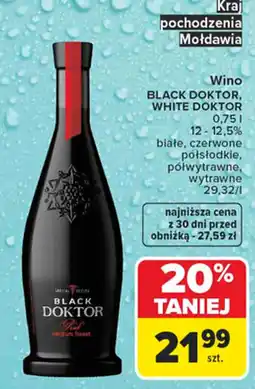 Carrefour Wino BLACK DOKTOR oferta