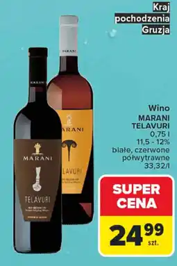 Carrefour Wino MARANI TELAVURI oferta