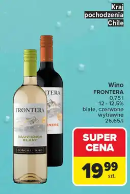 Carrefour Wino Frontera oferta