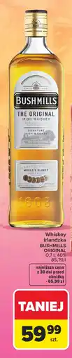 Carrefour Whiskey irlandzka BUSHMILLS ORIGINAL oferta