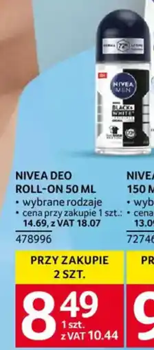 Selgros NIVEA DEO ROLL-ON oferta