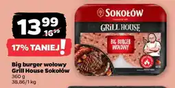 Netto Big burger wołowy Grill House Sokołów oferta