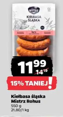 Netto Kiełbasa śląska Mistrz Rohus oferta