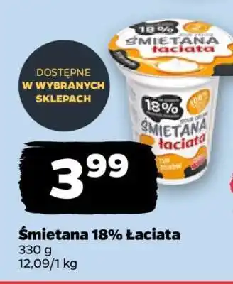 Netto Śmietana 18% Łaciata oferta