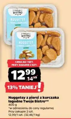 Netto Nuggetsy z piersi z kurczaka łagodne Twoje Bistro oferta