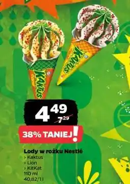 Netto Lody w rożku Nestlé oferta